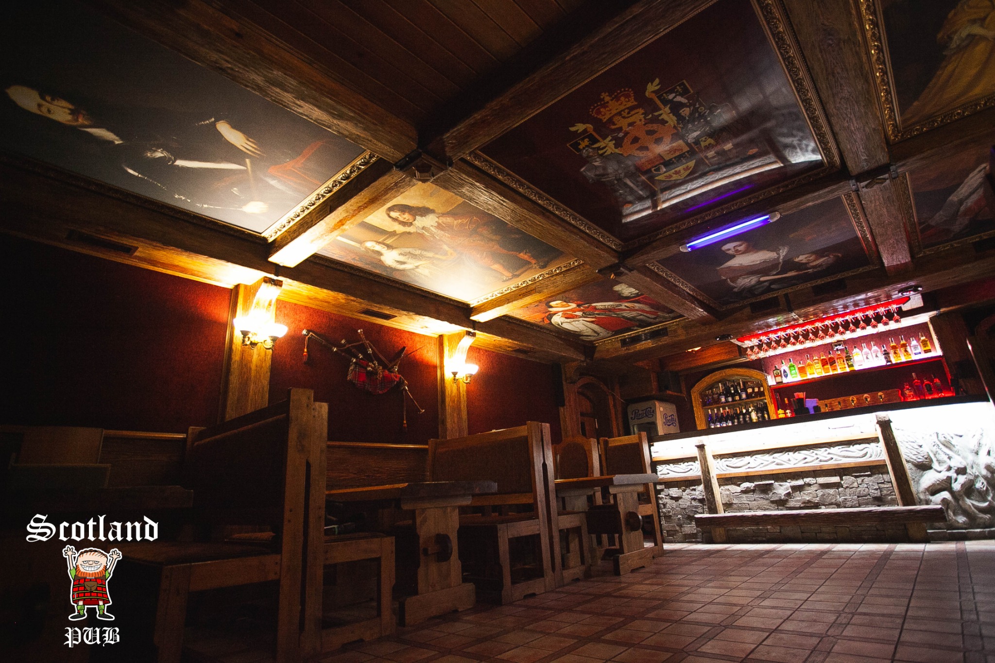 Зал Scotland PUB