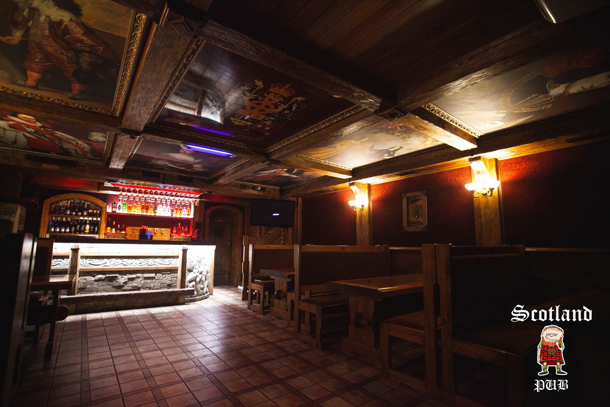 Зал Scotland PUB