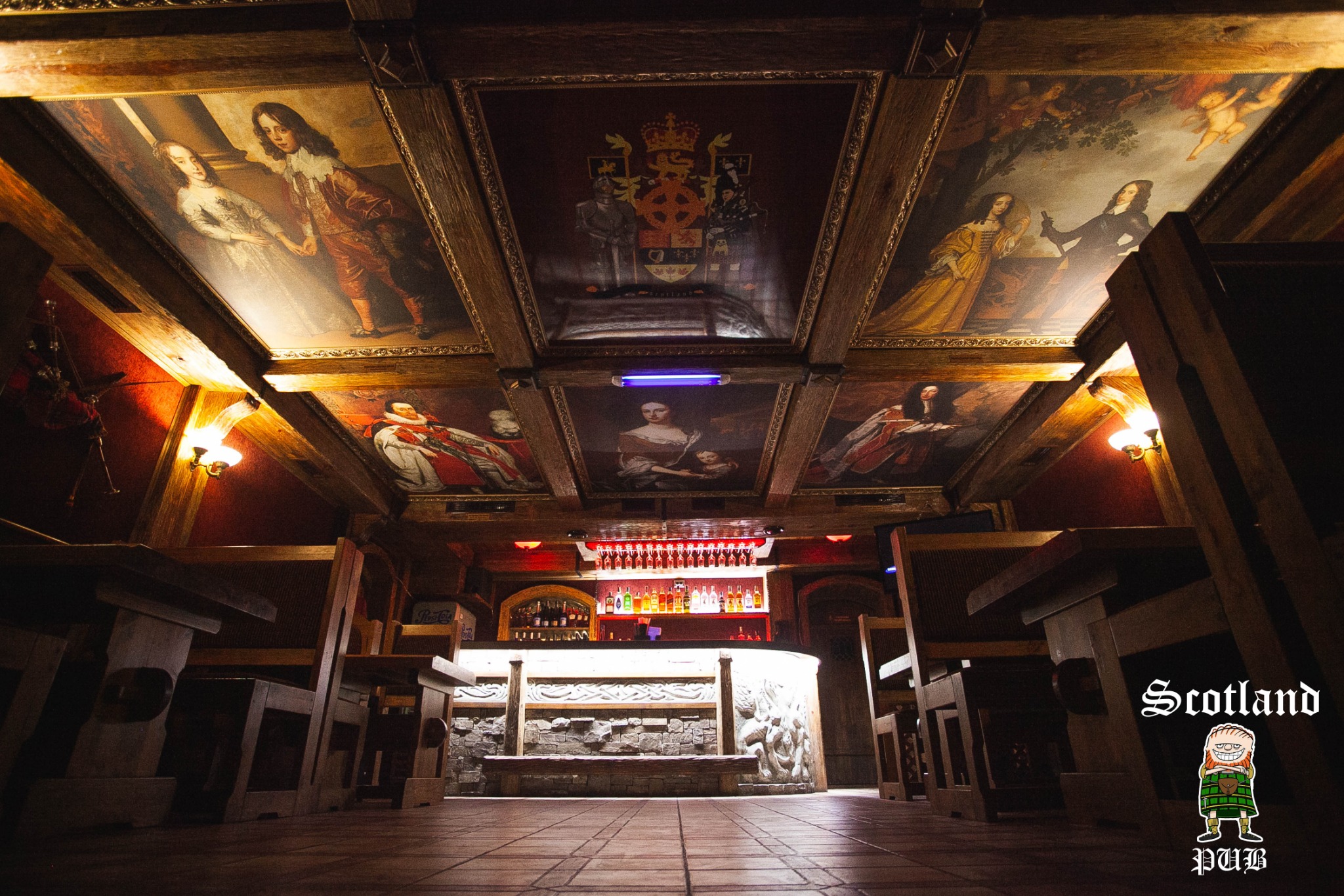 Інтер’єр Scotland PUB